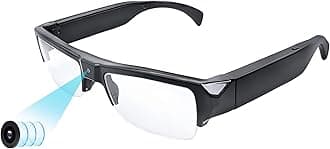 Smart Camera Glasses Outdoor Sport Action Glasses with Camera Built-in 32GB TF Card for Cycling, Hunting, Hiking, Driving, Fishing