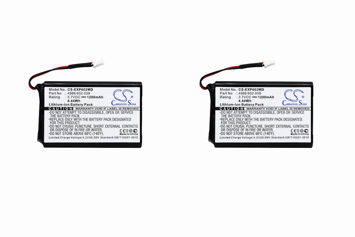 XSPLENDOR (2 Pack) XSP Battery for EPPENDORF Multipette E3 Multipette E3x Repeater E3 Repeater E3x Stream Xstream PN 4986 602.009 022462407