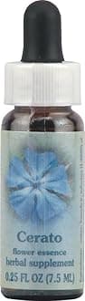 Flower Essence Services Supplement Dropper, Cerato, 0.25 Fluid Ounce