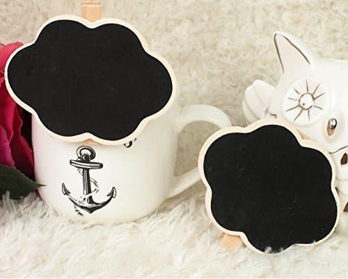 Joinwin 12 Cloud Shape Mini Blackboard Chalkboard Peg Clip Wedding Gift Card Favours