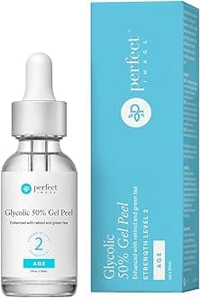 Glycolic Acid 50% Gel Peel - Enhanced with Retinol & Green Tea Extract (Professional Skin Peel)1 ounce