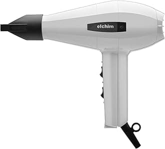 Elchim Classic 2001 High Pressure Hair Dryer - 1875 Watt Quick Dry Professional Salon Blow Dryer