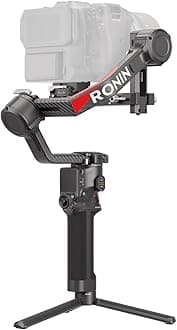 RS 4 Pro, 3-Axis Gimbal Stabilizer for DSLR & Cinema Camera Canon/Sony/Panasonic/Nikon/Fujifilm, 2nd-Gen Native Vertical Shooting, 4.5kg (10lbs) Payload, Dual Focus & Zoom Motors, Camera Gimbal