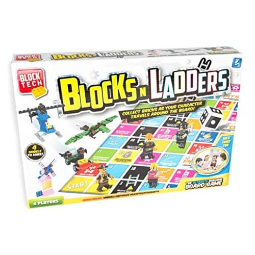 Block TechBlocks 'n Ladders Ultimate Building Board Game