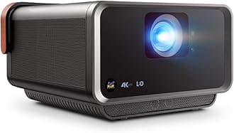 ViewSonic X10-4KE True 4K UHD Short Throw LED Portable Smart Wi-Fi Home Theater Projector Compatible with Amazon Alexa and Google Assistant