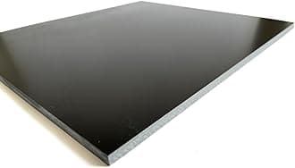 G10 Glass Fiber Sheet 335X300X8.0MM for RC Model Black Color
