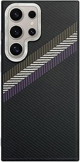 MARGOUN for Samsung Galaxy S24 Ultra Aramid Carbon Fiber Case (K)