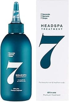 Headspa 7 Head Spa 7 treatment 200ml (6.76 fl oz) After shampooing Hair-drop Scalp Hair-loss Hair thinning Growth Natural extracts
