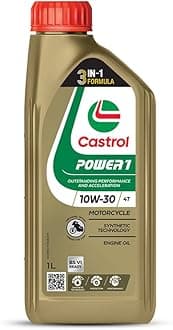 3420500 Power1 4T 10W-30 API SL Synthetic Engine Oil for Bikes (1L)