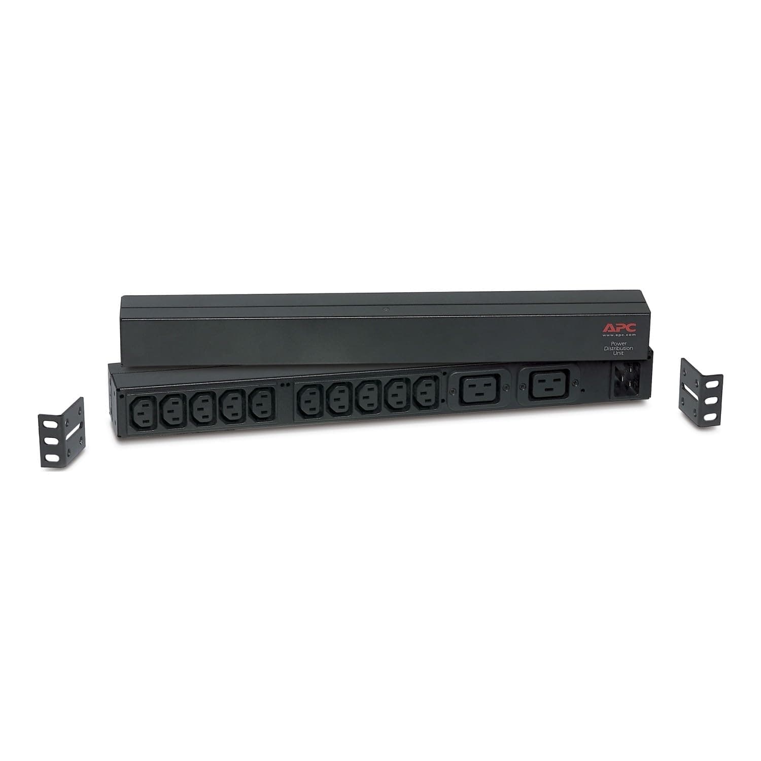 APC RACK PDU BASIC 1 U 16A 230V power distribution unit (PDU) 0U/1U Black 12 AC outlet(s)
