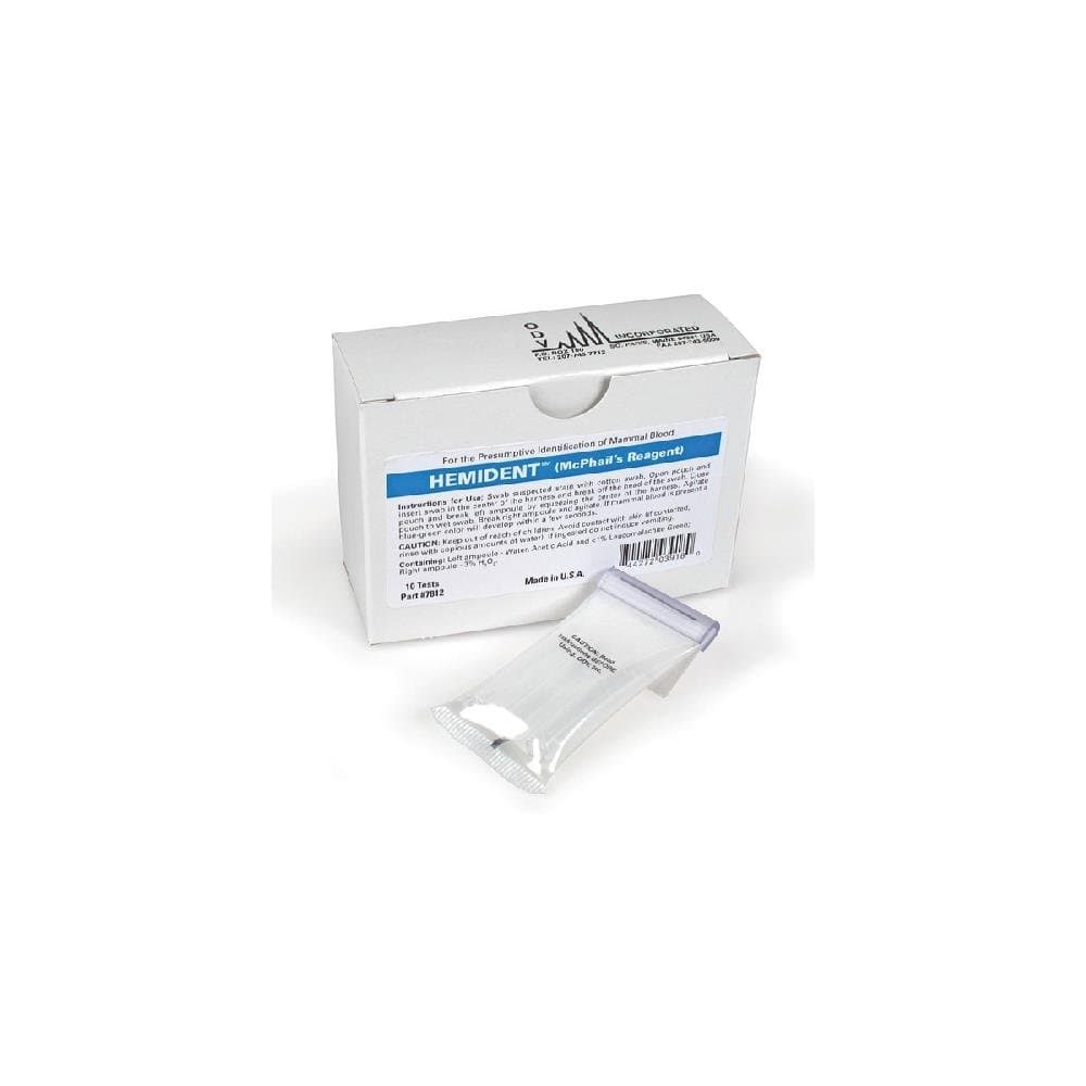 Forensics Source 7812 Hemident McPhails Reagent (10 Pack)