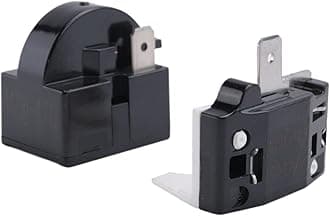 Olivine QP2-4.7 PTC Relay 1 Pin Refrigerator Relay and 6750C-0005P Refrigerator Overload Protector
