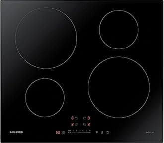 NZ64H37070K Built-In 4 Zone Induction Hob - Black Glass