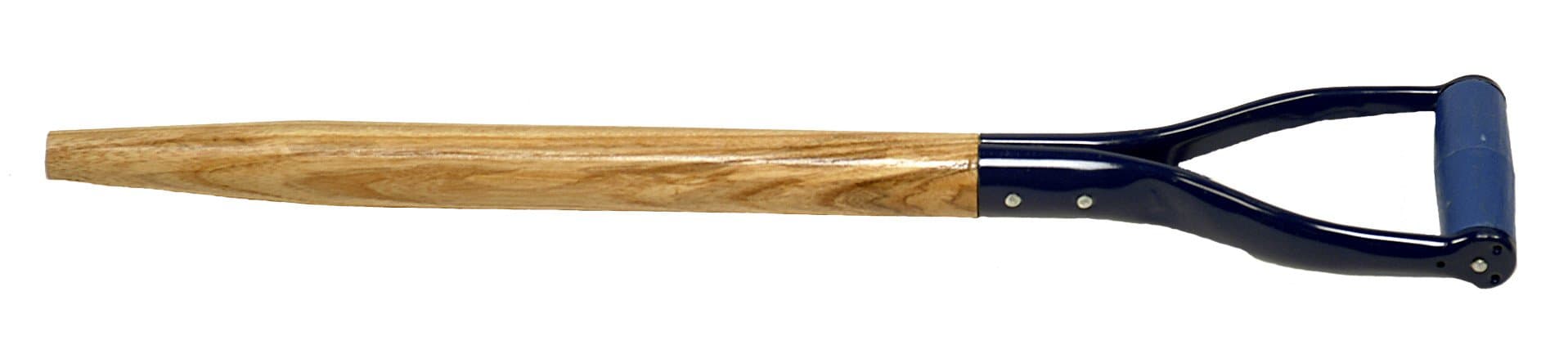 Link Handles - LK-838-21 66727 Closed Back Solid Socket Shovel Handle with Shoulder, 5-1/2" Chuck, 1-1/2" Diameter x 24" Length, Clear Finish