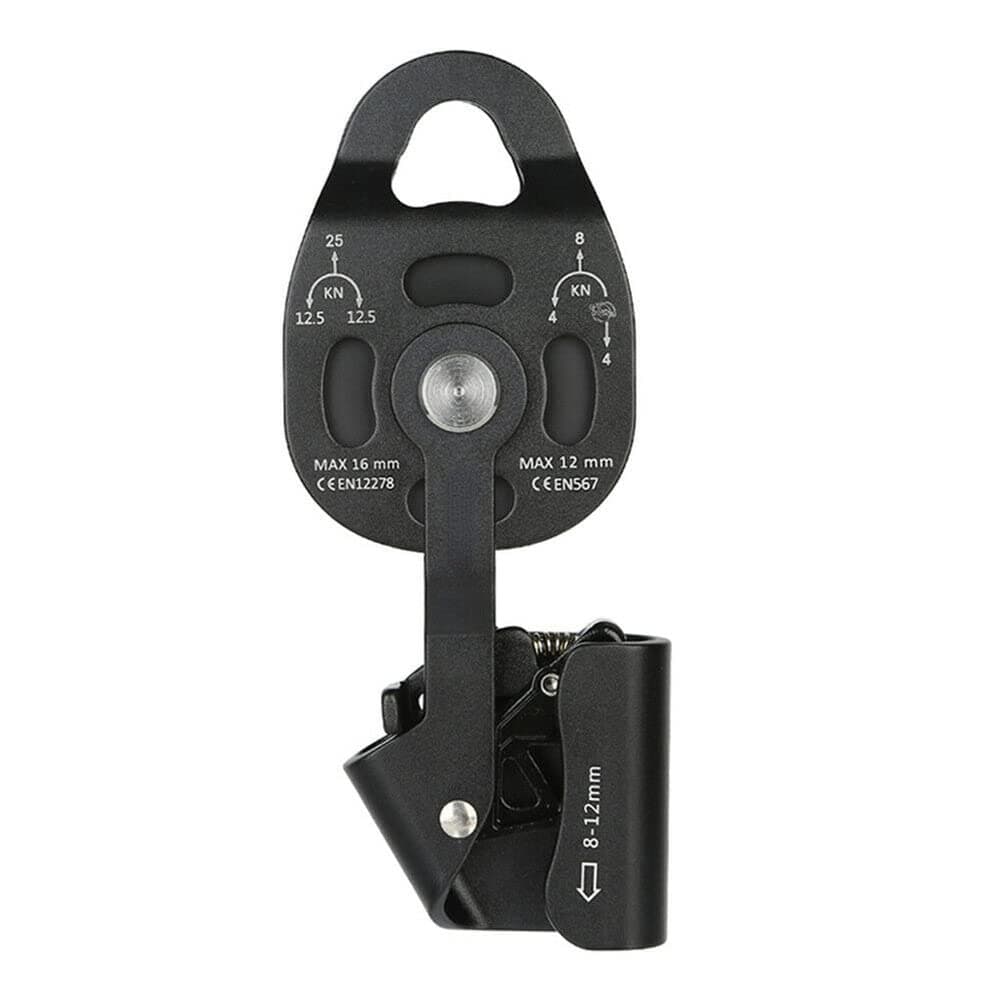 ansu Self-Locking Pulley Progress Capture Swing Side for Heavy Hauling Lifting System Pulley