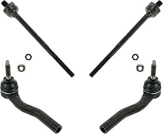 TRQ Front Inner & Outer Tie Rods Set of 4 Left Right L R Kit for Cadillac CTS CTS-V