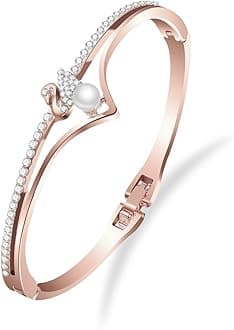 18k Rose Gold Stylish Bracelet for Women and Girls