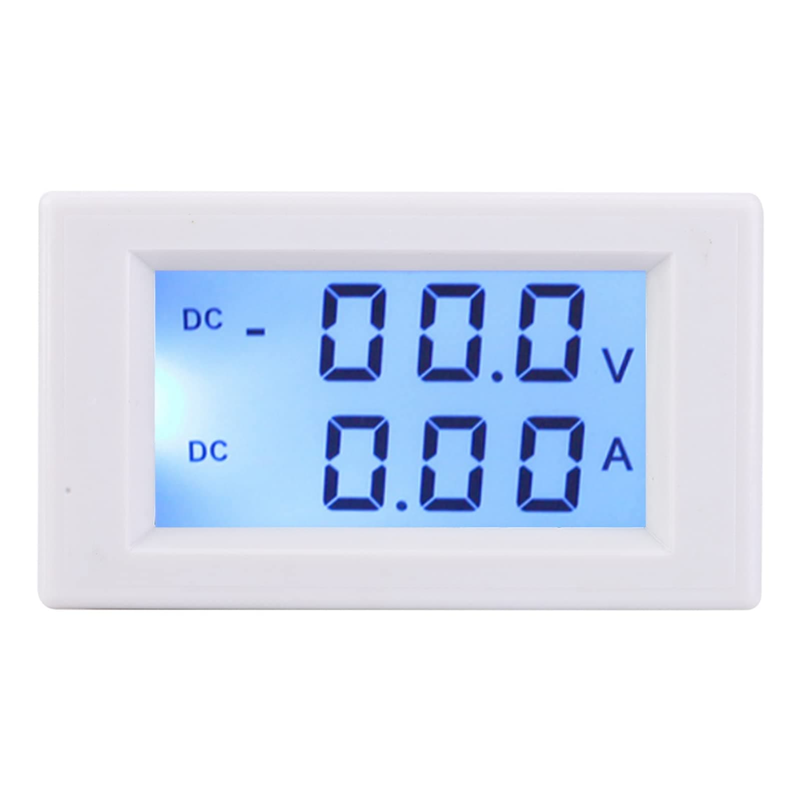 Digital DC Voltmeter Ammeter | 0-199.9V 0-10.00A Dual Display | High Accuracy Meter for Solar/Inverters/Chargers | 1% Exactness, Isolated Measurement