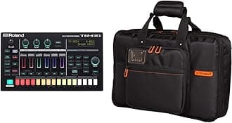 TR-6S Compact Drum Machine with Six tracks of Authentic TR Sounds, Samples, FM Tones, and Effects & CB-BTRMX Black Series Instrument Bag for Tr-8S, Tr-8 and Mx-1