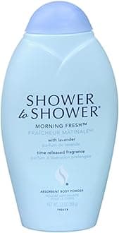 Shower to Shower, Absorbent Body Powder Morning Fresh, 13 oz