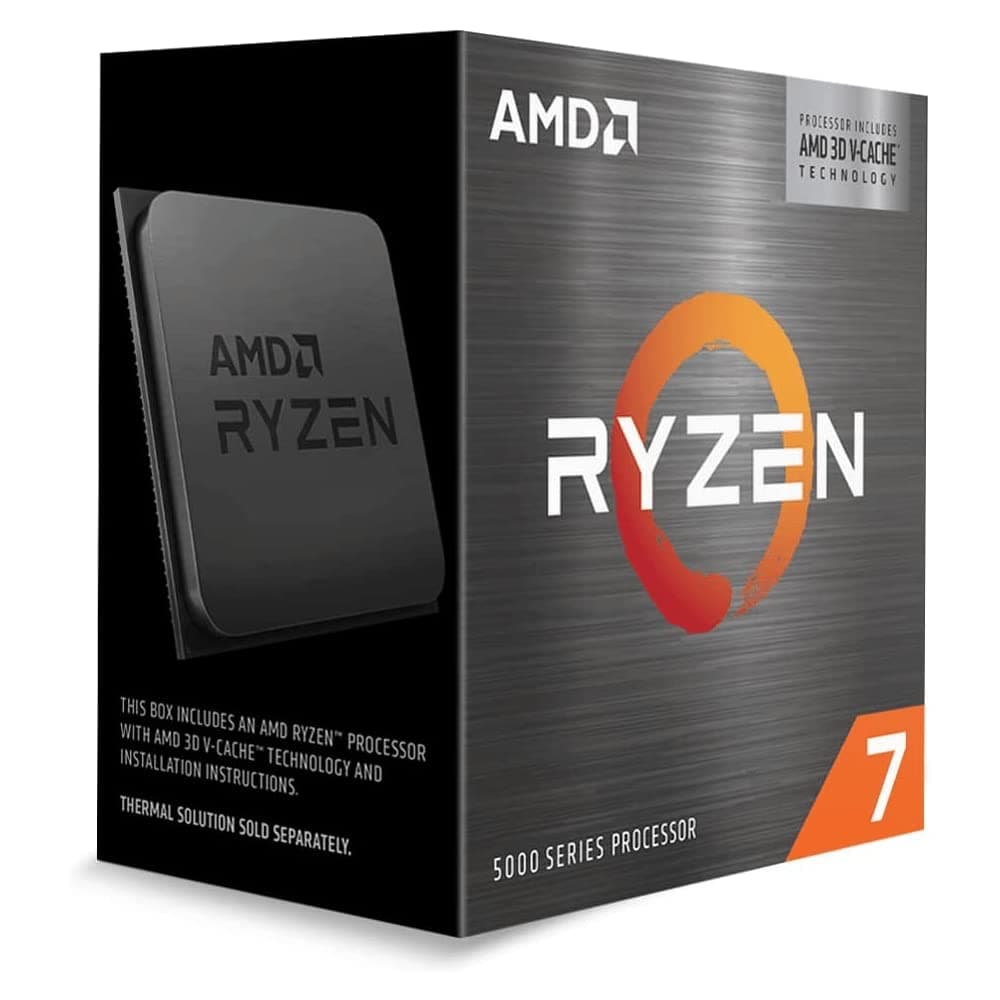 AMD Ryzen 7 5800X3D 8-core, 16-Thread Desktop Processor with AMD 3D V-Cache Technology