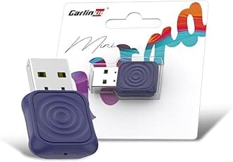 Carlinkit MINI Wireless CarPlay Android Auto Adapter, Ultra Series, Easy to Hide, Stable Connetion, Work with USB-A/Type-C Port, Retain Original Controls & Audio (Deep Blue)