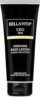 Intense CEO Man Body Perfume Lotion for Nourishing, Hydrating, Soft, Supple & Healthy Skin with Argan Oil & Shea Butter 200 Ml