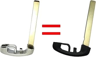 Horande Replacement Key Fob Cover Case fit for BMW 1 3 5 Series 320li 525li 530 X1 X3 X4 X5 X6 F10 Keyless Entry Smart Remote Key Fob Shell No Chip