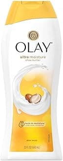 OlayBody Wash Ultra Moisture Shea Butter 22 Ounce (650ml) (2 Pack)