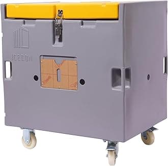 ICECON 130 Liter Dry Ice Storage Insulated Chest,Container Box,118QT,220LB,4.6 CU FT