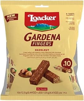 Gardena Hazelnut Fingers, 125 Gm