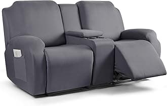 LOVESEAT RECLINER COVER WITH CONSOLE