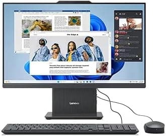 Lenovo (Upgraded) IdeaCentre 27IRH9 All-in-One Desktop, 13th Gen Intel Core i7-13620H Processor, Intel UHD Graphics, 16GB DDR5 RAM, 1TB M.2 SSD, 27â FHD, 3Wx2 Speaker, Win11 Pro (Luna Grey)