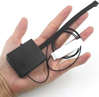 4K WiFi IP Camera Hidden Cam Module with Wireless Earpiece Long Flexible Lens Motion Detection and External Battery Two Way Communication Mini Hidden Camera