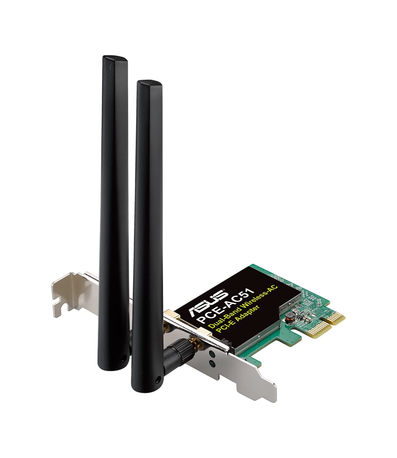 ASUS PCE-AC51 Wireless-AC PCI-E Network Interface Card (433Mbps, Low Profile Bracket)