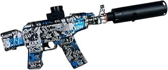 - Camin AK47 Gel Blaster Gun |10K Gel Balls|for Adults Electric Operated Gun High Speed Upto 12 Feet Range|Rechargeable|Safe & Durable Outdoor Shooting Game|Perfect for Backyard Battles & Fun