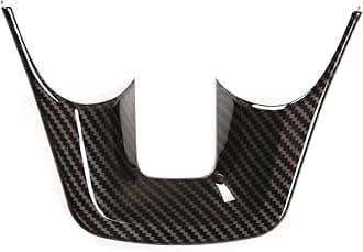 Steering Wheel Trim Cover ABS Fit forToyota Fortuner 2016-2022 Car Steering Wheel Panel Protection Frame Molding Sticker Trim, ABS Auto Steering Wheel Moulding Frame Cover Trim (Carbon fiber pattern)