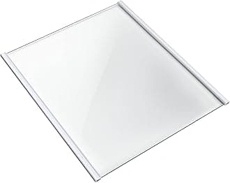 W11130202 Freezer Glass Shelf Replacement Compatible with Whirlpool Refrigerator, W10527848 W10773886 WPW10527848 Fridge Tempered Glass Shelf, Shelf Size 11.69" X 11.37"