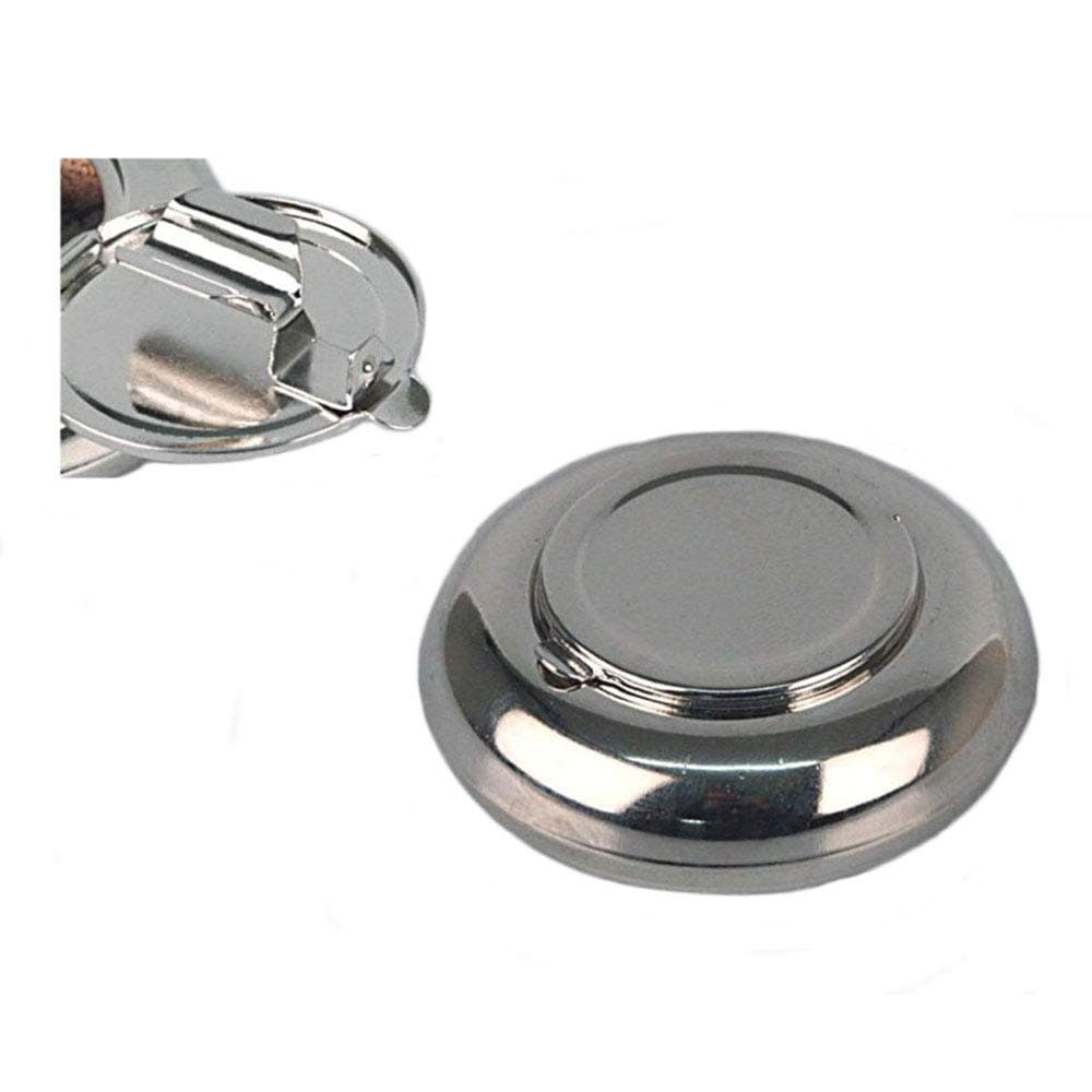 Round Pocket Ashtray Chrome