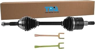 TRQ Front CV Axle Shaft Assembly with Removal Popper Tool for GM SUV Truck New