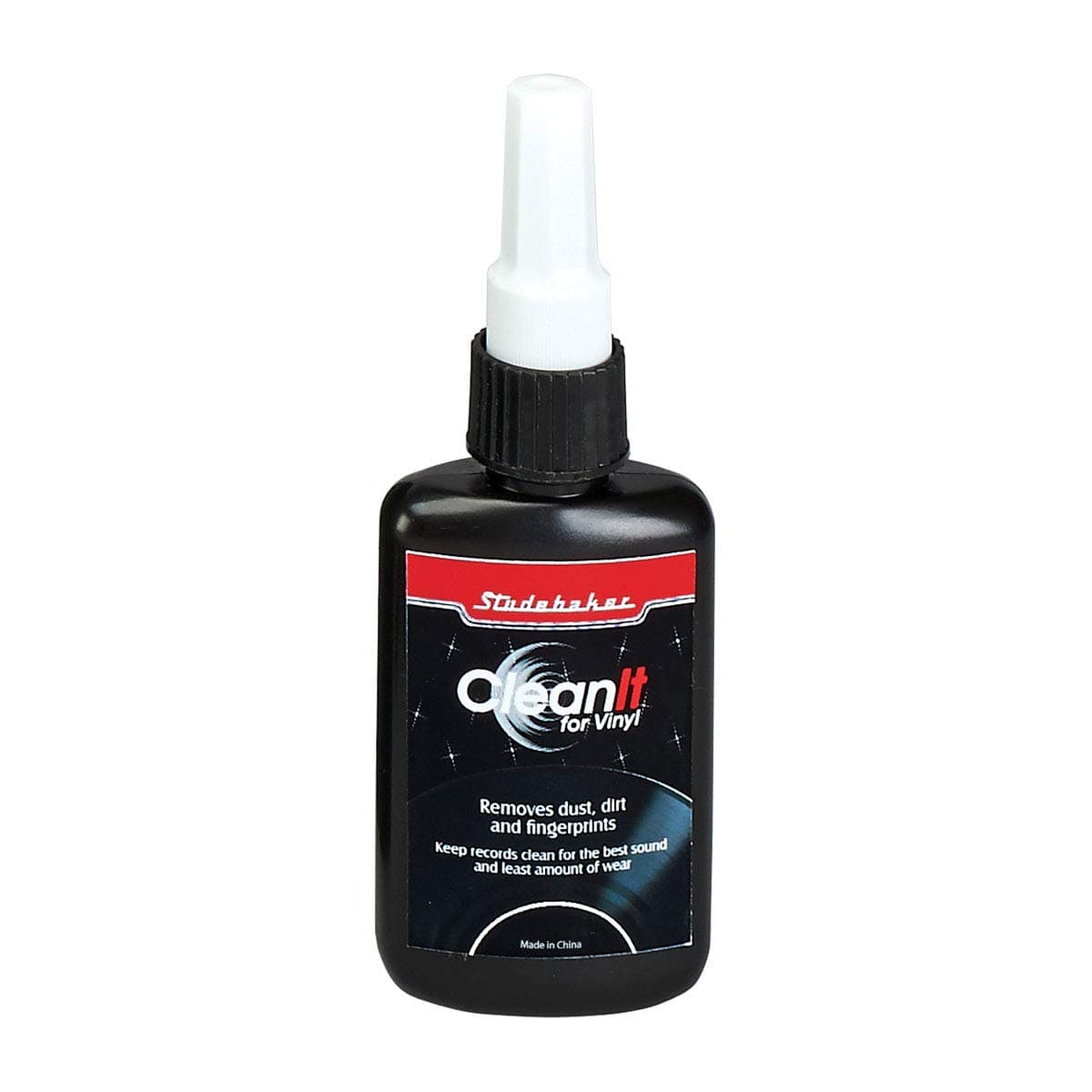 Studebaker Vinyl Record Cleaning System with Cleaning Solution and Soft Pads Included