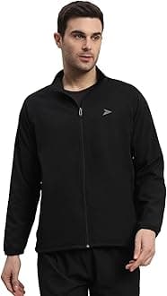 FITINC NS Jacket for Men with Two Closer Zipper Pockets - Sports and Casual Wear