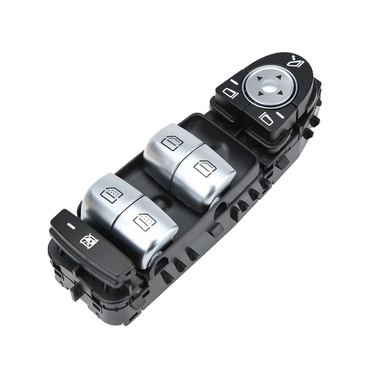 Left Driver Side Window Master Switch Power Window Switch Button 2229052004 Compatible with Mercedes-Benz W222 S550 S600, Black