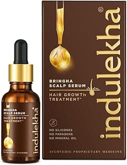 Indulekha Bringha Hair Growth Treatment Scalp Serum ,30ml |Ayurvedic Hair Growth Serum