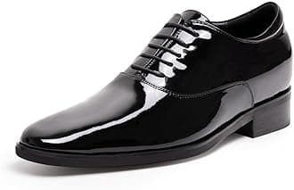 CHAMARIPA Men's Formal Shoes with Invisible Height Increase (5-8cm / 1.97-3.15 Inch) - Genuine Leather Oxford, Derby, Loafers & Chelsea Boots for Business & Smart Occasions (5.5-11.5 UK)
