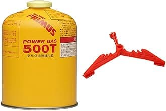 PRIMUS GAS CARTRIDGE High Power Gas (Large) IP-500T & Gas Cartridge Holder, Red PCHR