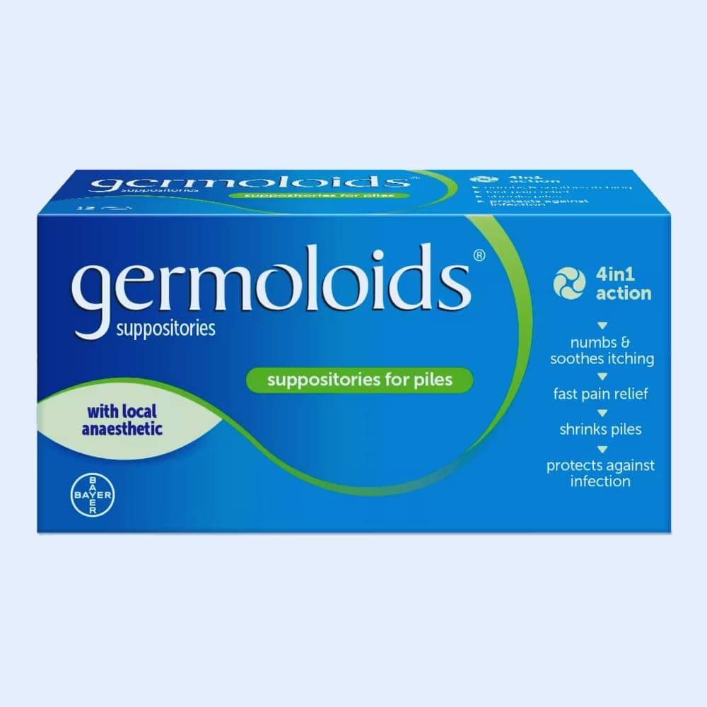 Germoloids Suppositories x 12