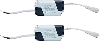 3~5W LED Driver 300mA Constant Current High Power AC 85-265V Output 12-18V DC Female Connector with Clip External Power Supply LED Ceiling Lamp Rectifier Transformer