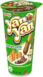 Meiji Yan Yan Biscuits (Pack Of 10, Hazelnut)