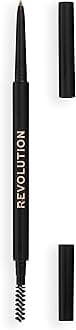 Revolution, Precise Brow Pencil, Double Ended, Ultra-Fine Pencil Tool, Includ...